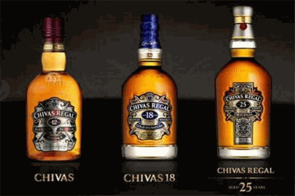 芝华士威士忌酒