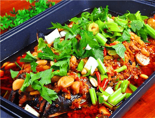 鱼打滚重庆烤鱼