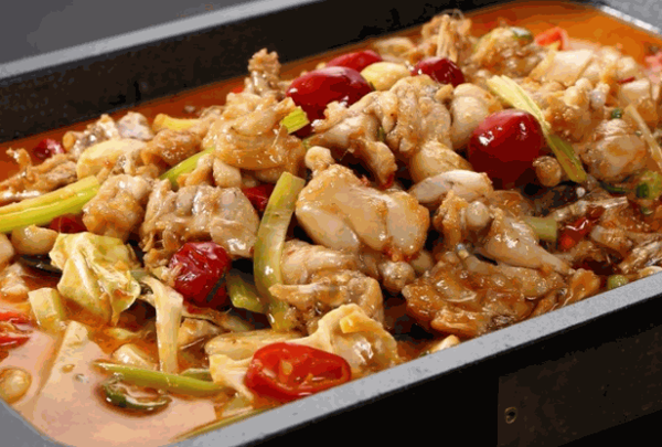 老巴适炭烧牛蛙