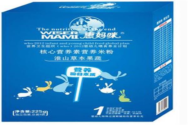 惠妈咪营养米粉加盟