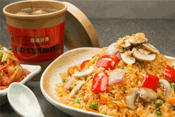 约饭易拉罐茶油炒饭